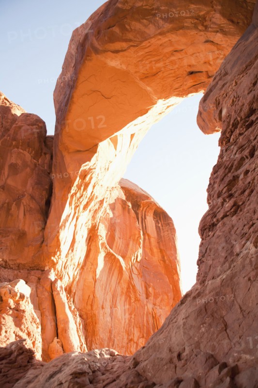 USA, Utah, Moab, Majestic natural arch. 
Photo : Jessica Peterson