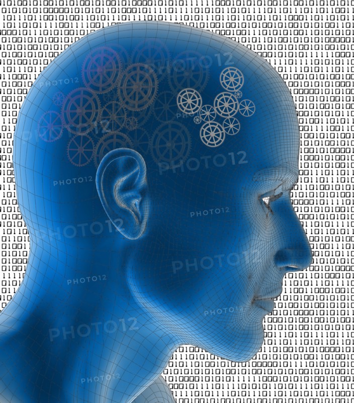 Conceptual image of human brain. 
Photo: Calysta Images