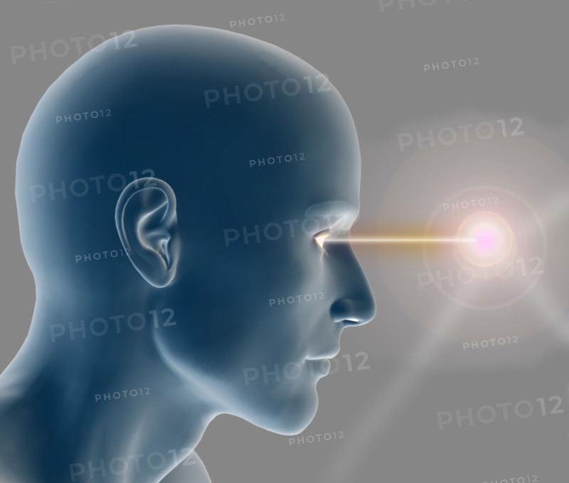 Conceptual image of human brain. 
Photo : Calysta Images