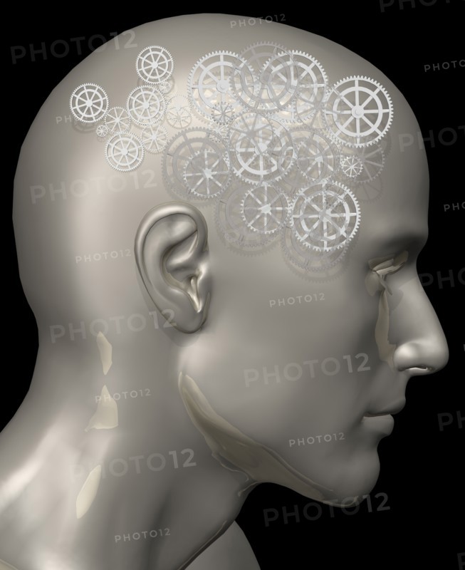 Conceptual image of human brain. 
Photo: Calysta Images