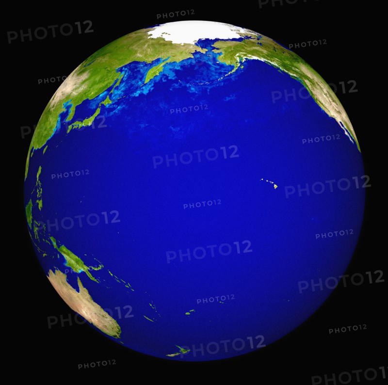 Digitally generated image of planet earth. 
Photo: Calysta Images
