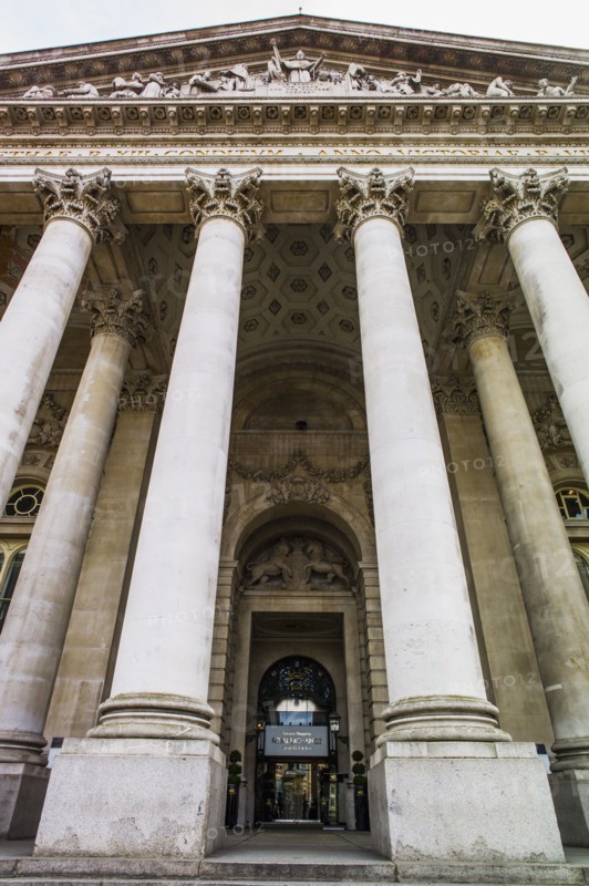 UK, London, Royal Exchange.