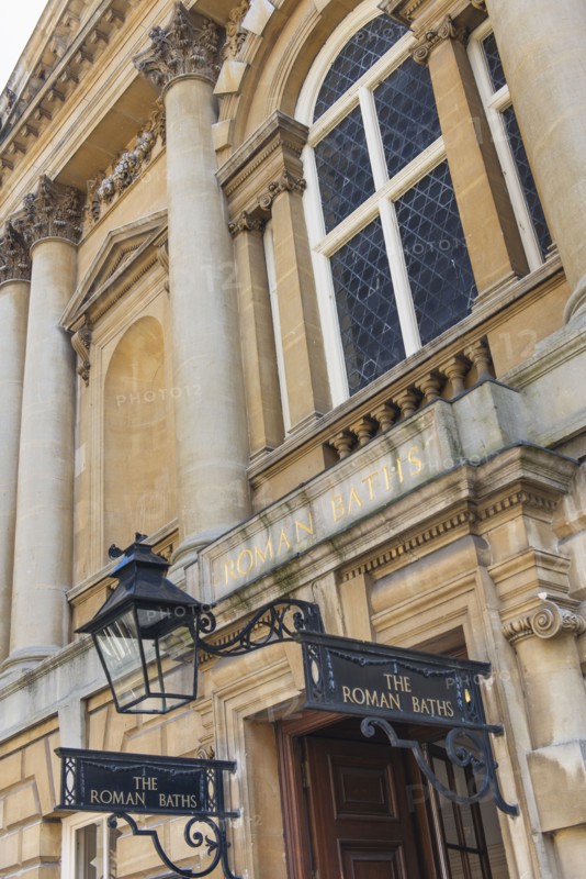 UK, Somerset, Bath, Roman Baths.