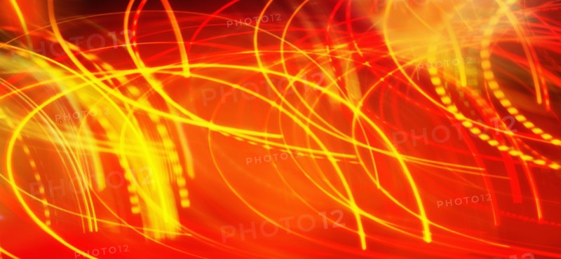 Light trails.