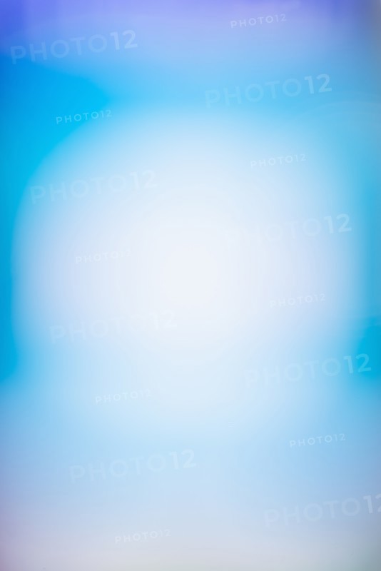 Bright blue light.