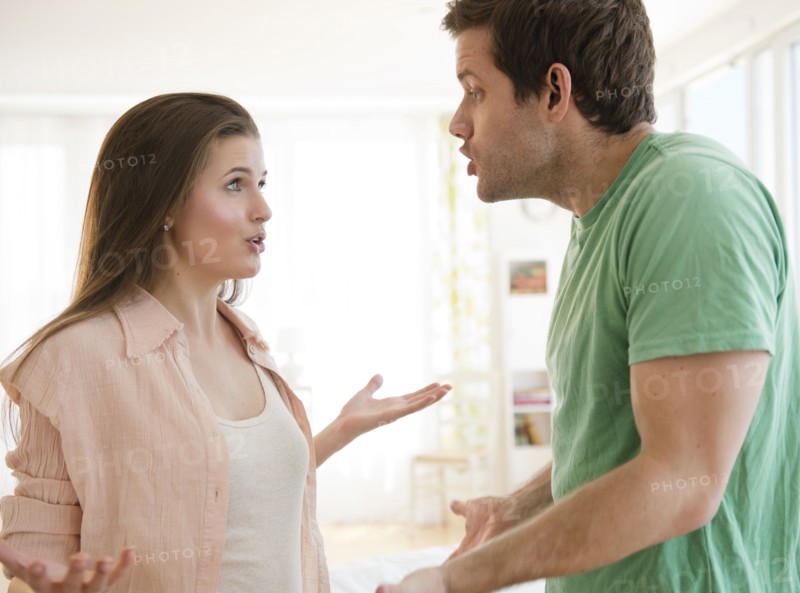 Young couple arguing. Photo : Jamie Grill