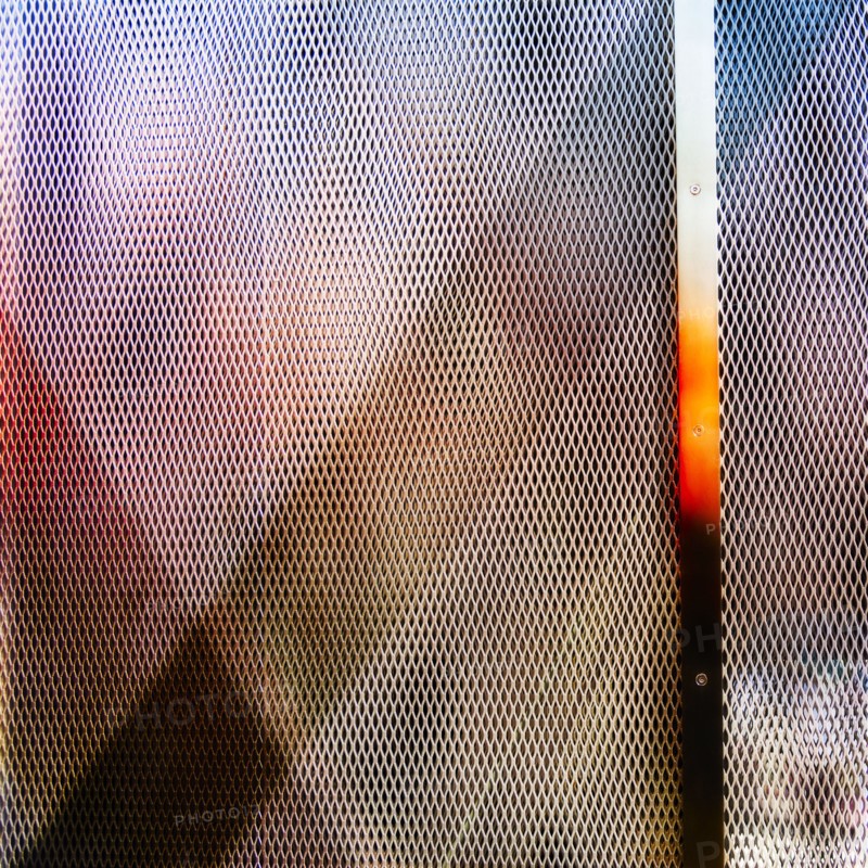 Mesh texture, studio shot.