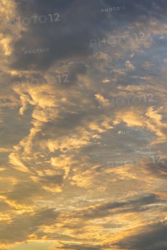 Sunset sky.