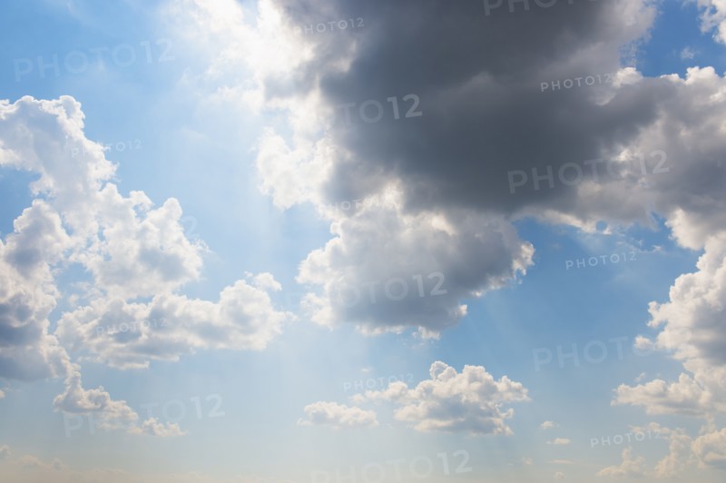 Blue sky.