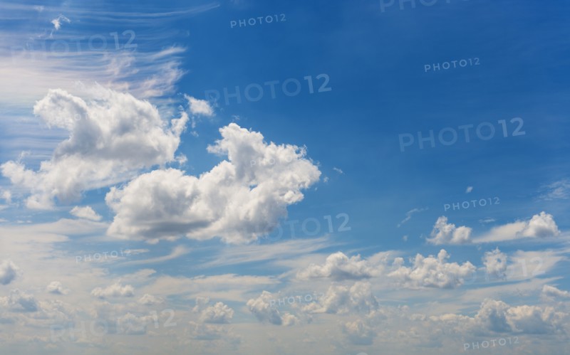 Blue sky.