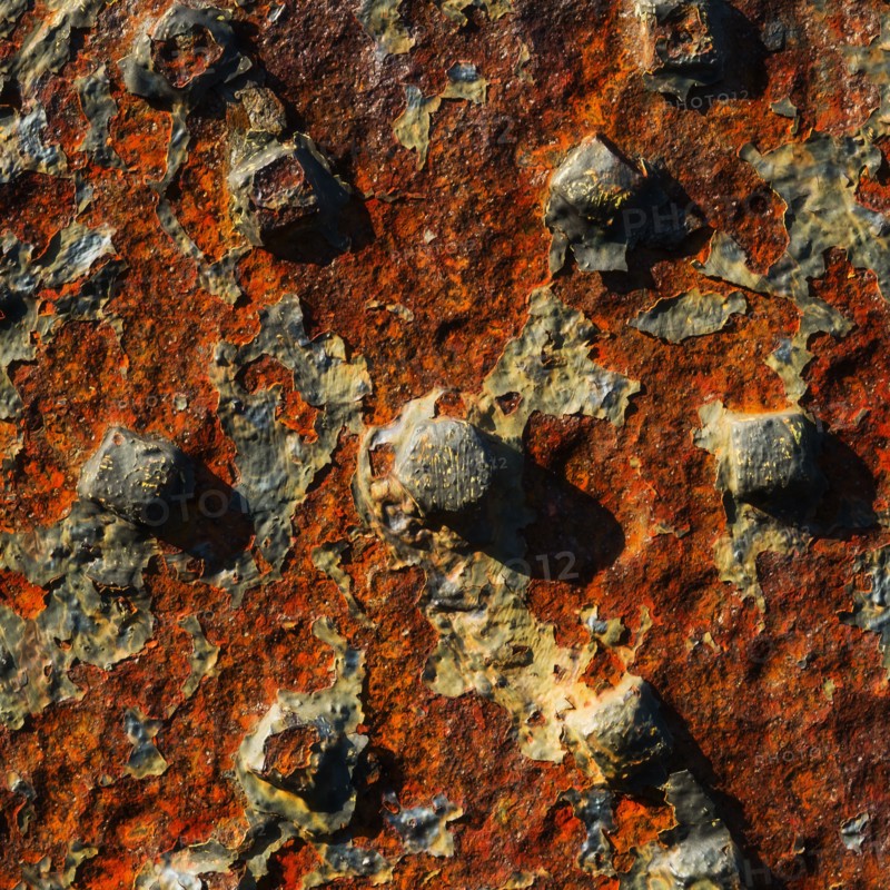 Rusty metal surface.