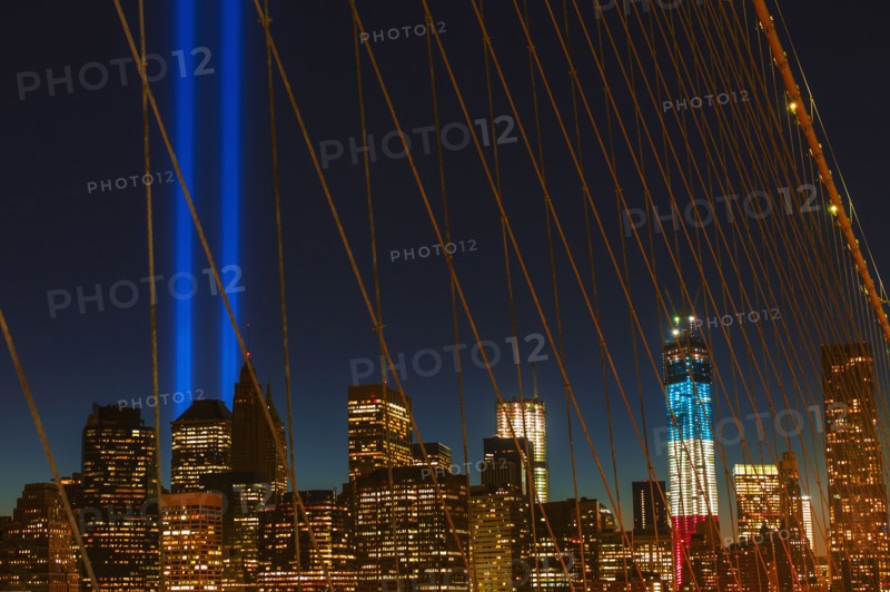 World Trade Center Memorial, Tribute in Light.