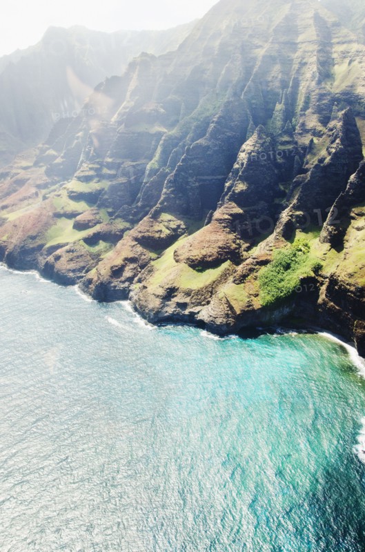Elevated view of coast. Photo : Jamie Grill
