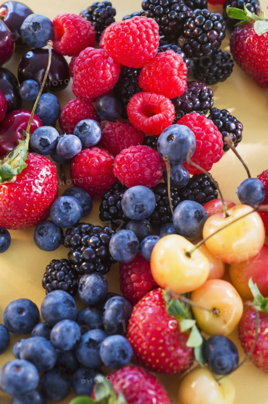 Heap of fresh fruits. Photo: Daniel Grill
