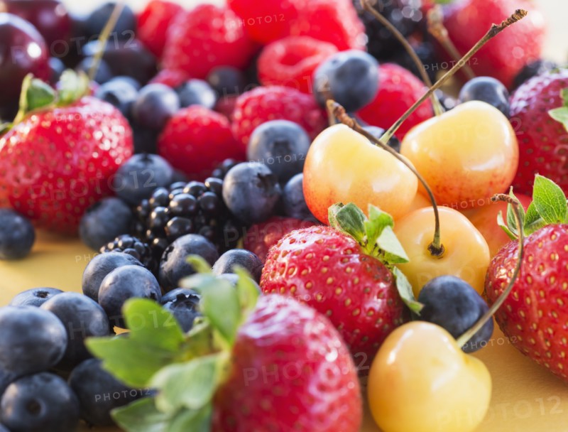Heap of fresh fruits. Photo: Daniel Grill