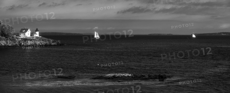 Curtis island light. Camden, Maine.
