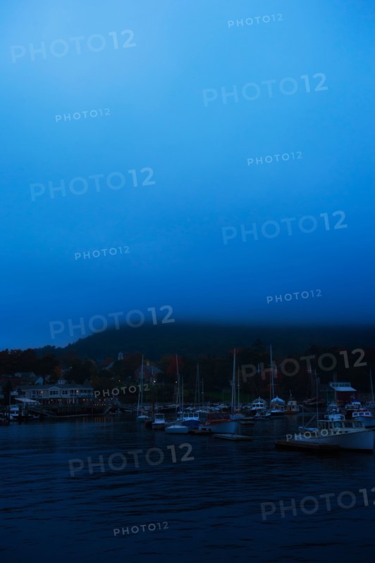 Harbor at dusk