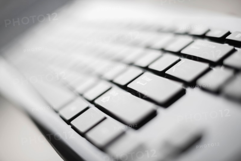Detail of computer keyboard.