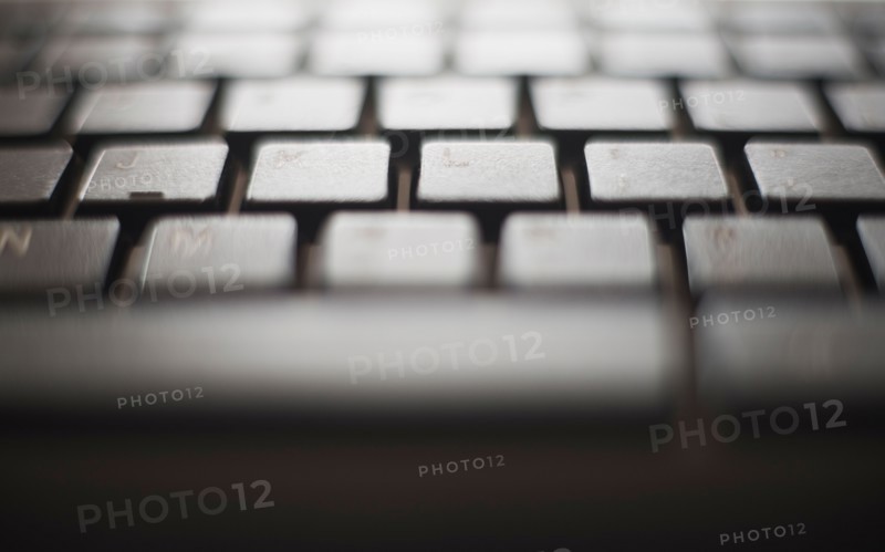 Detail of computer keyboard.