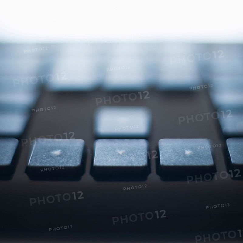 Detail of computer keyboard.