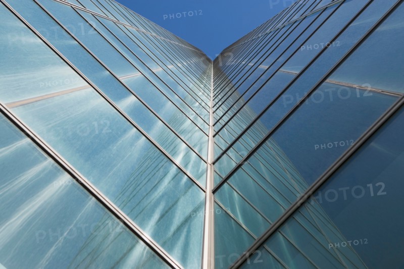 Close up of modern architecture. Photo : Alan Schein