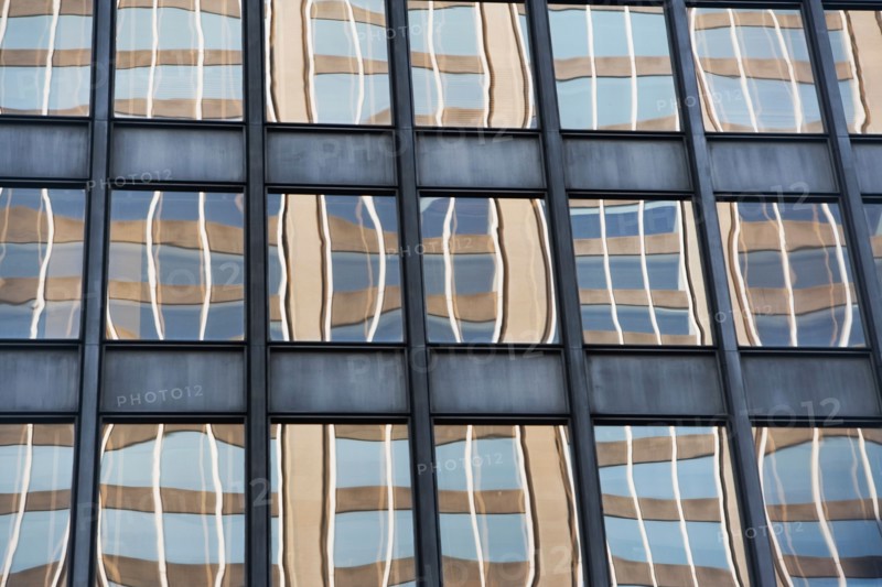 Close up of modern architecture. Photo: Alan Schein