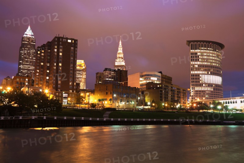 City skyline at night. Photo: Henryk Sadura
