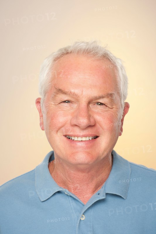 Portrait of senior man. Photo: Rob Lewine