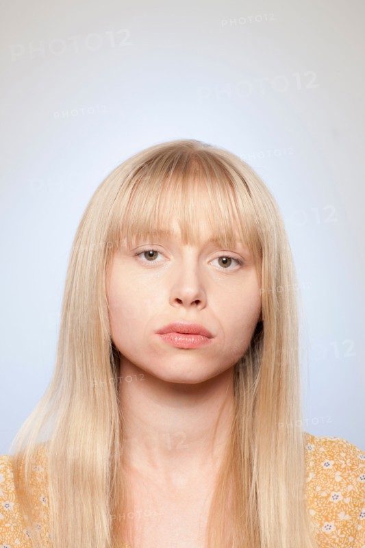 Portrait of sad woman. Photo : Rob Lewine