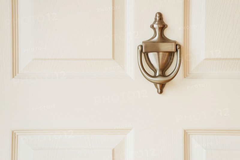 Door knocker.