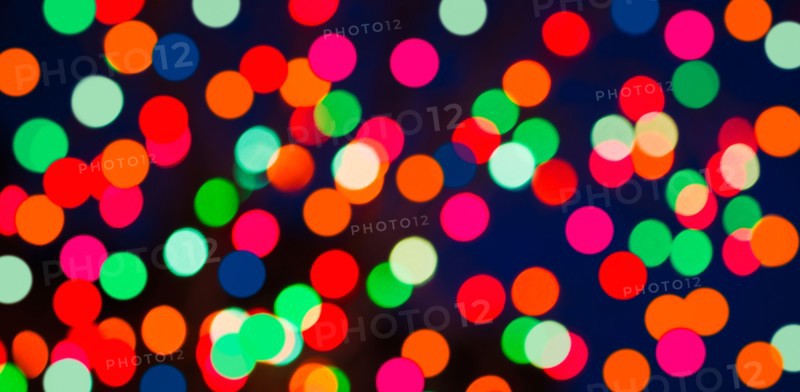 Defocused lights.