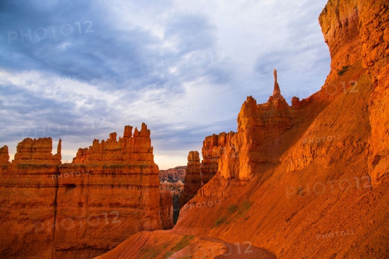 Landscape with cliff
