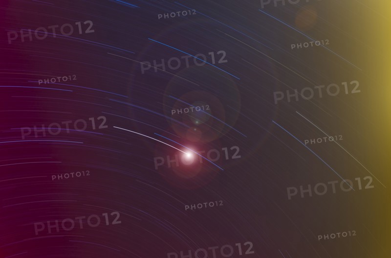 Long exposure of stars
