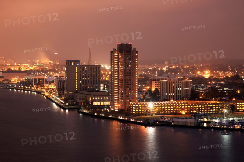 Cityscape at night