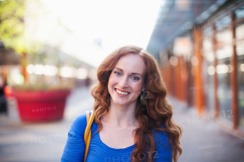 Portrait of elegant woman