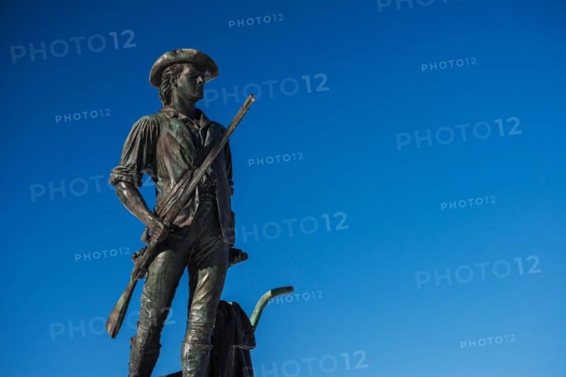 Minutemam statue. Concord, Massachusetts.
