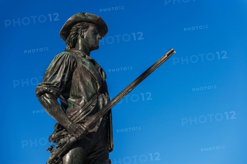 Minutemam statue. Concord, Massachusetts.