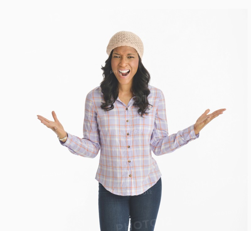 Portrait of mid adult woman.