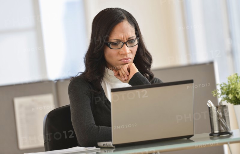 Female office worker.
