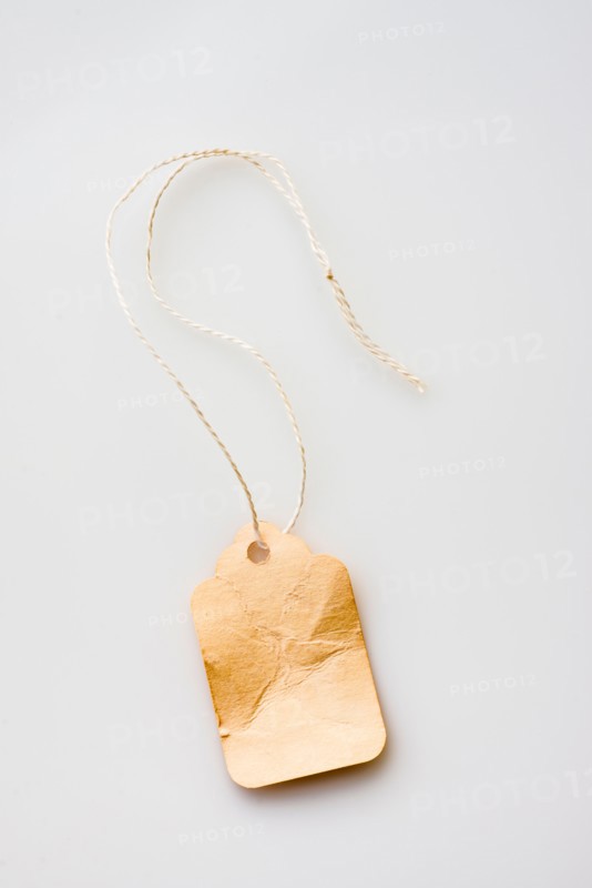 Price tag.