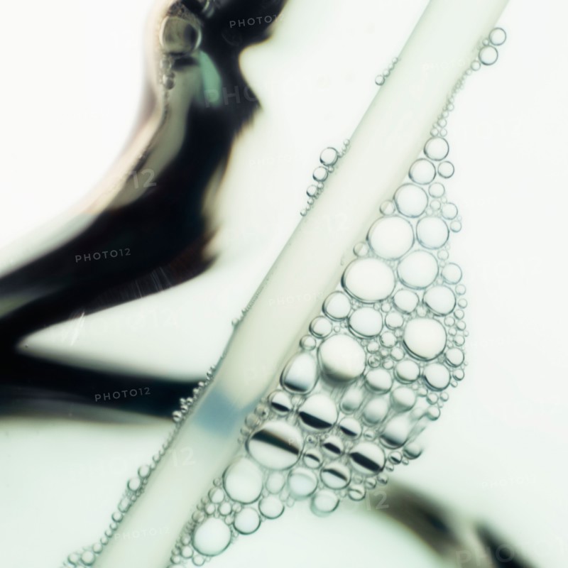 Close-up of water in spray bottle.