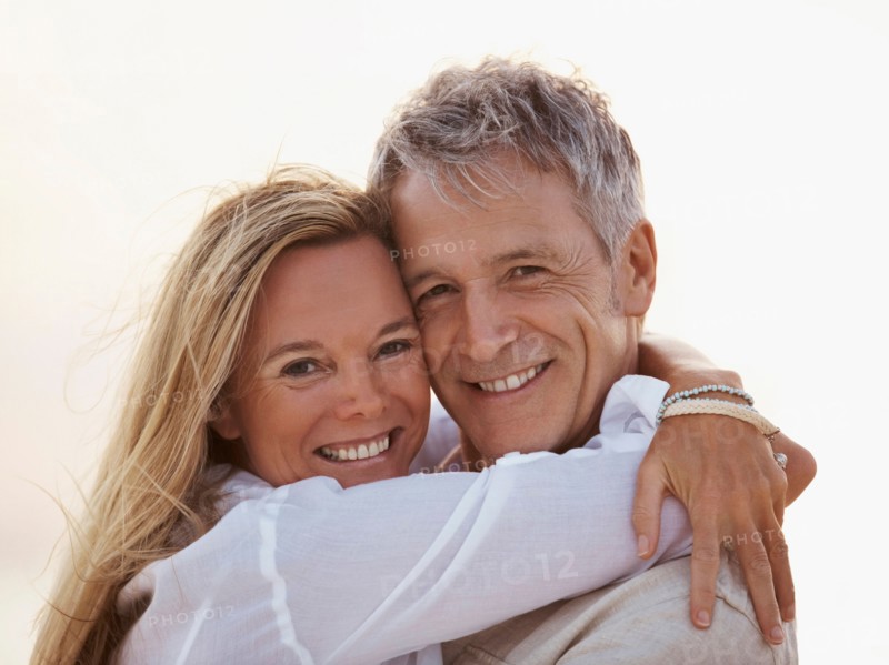Portrait of happy mature couple