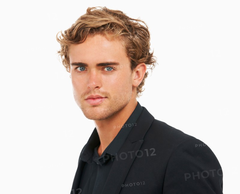 Studio Shot, Portrait of young man