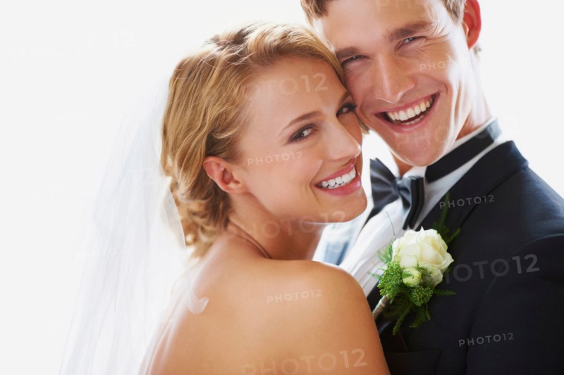 Portrait of married couple