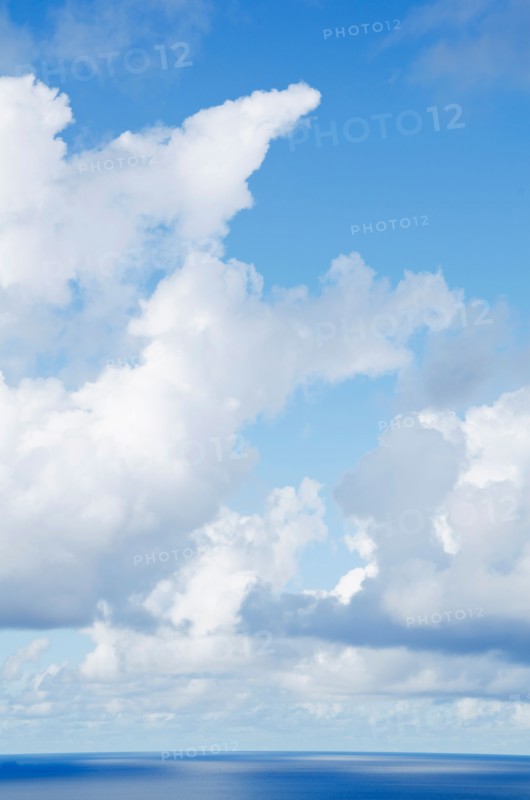 Clouds over sea