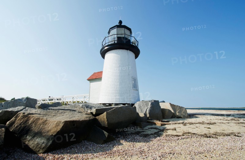 View of Brant Point lighthouse