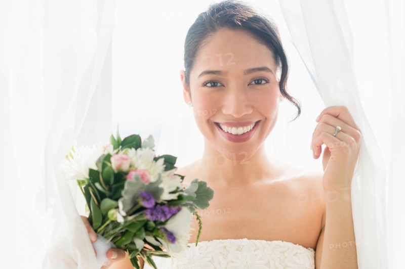 Portrait of bride.