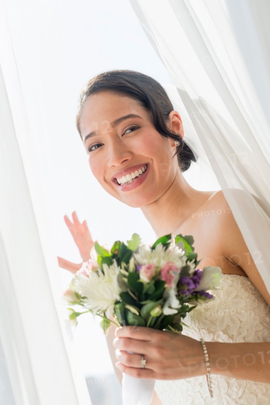 Portrait of bride.