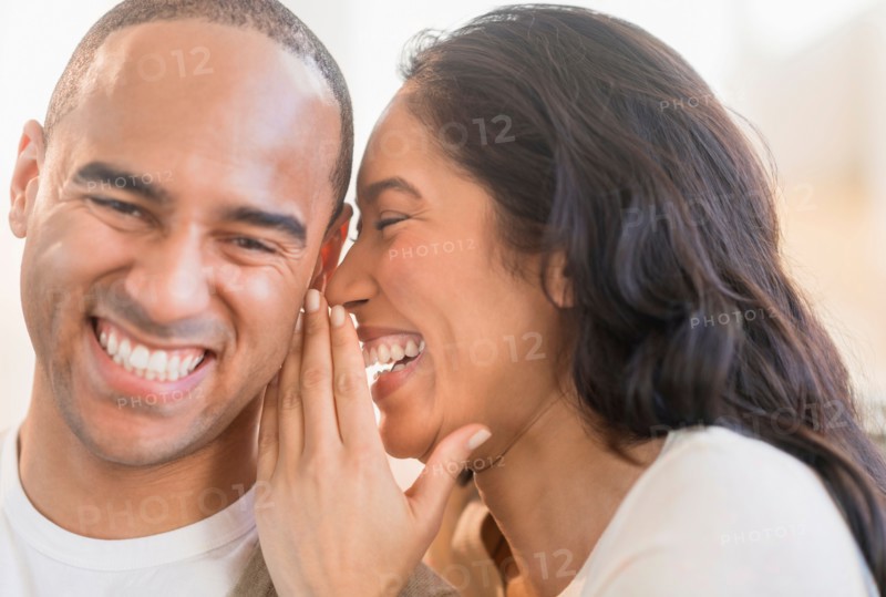 Portrait of young couple.