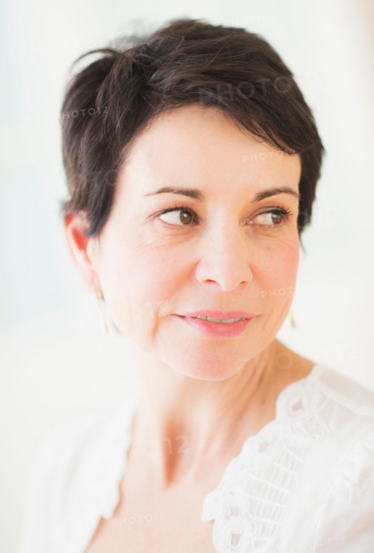 Portrait of mature woman